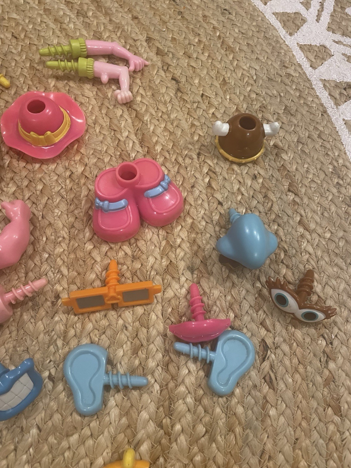 Mr. Potato Head Play Doh Viking Playset Pieces