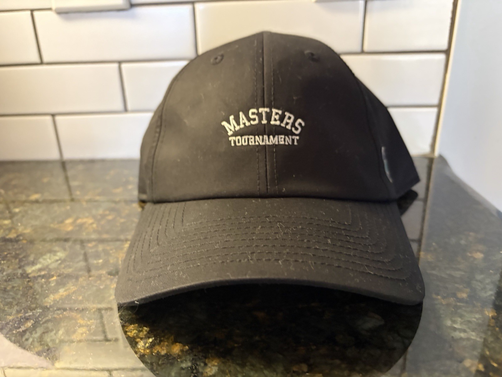 RARE Black Masters Berckmans Place Embroidered Logo 1934 Collection Hat
