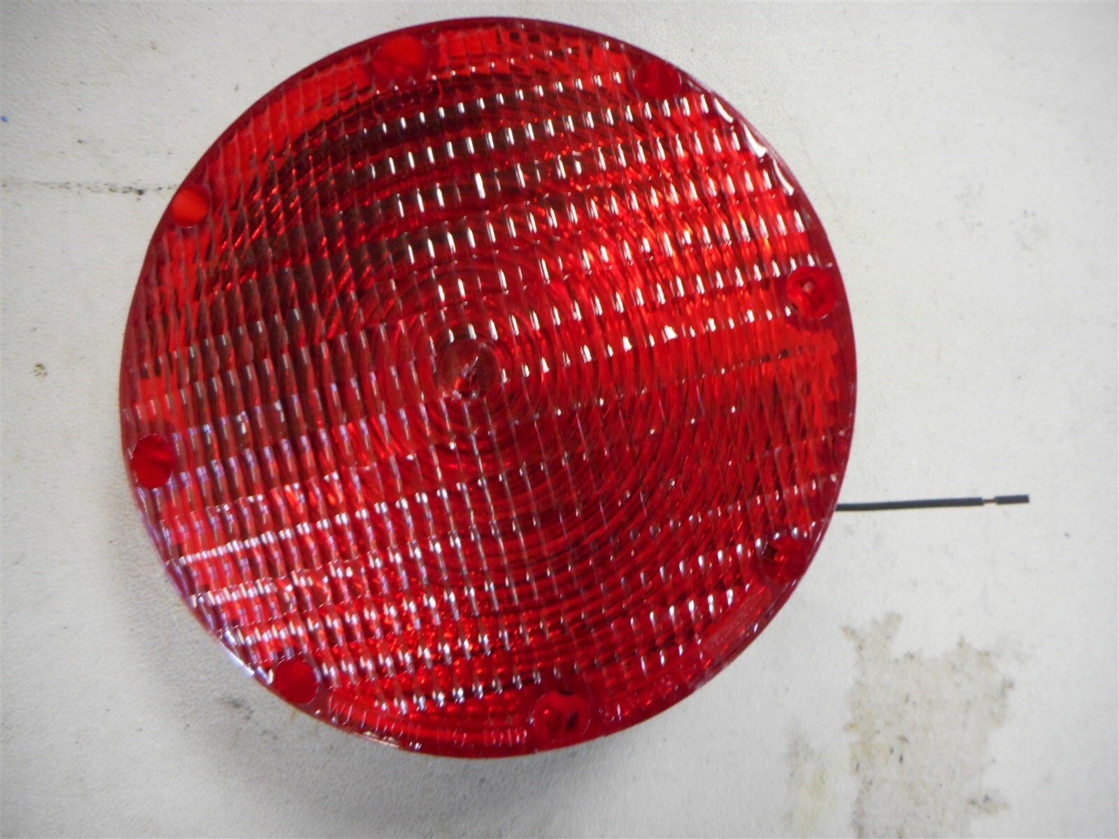 1010-1100-10 NEW WELDON 7" INCANDESCENT STOP TAIL LIGHT SINGLE WIRE 433245001