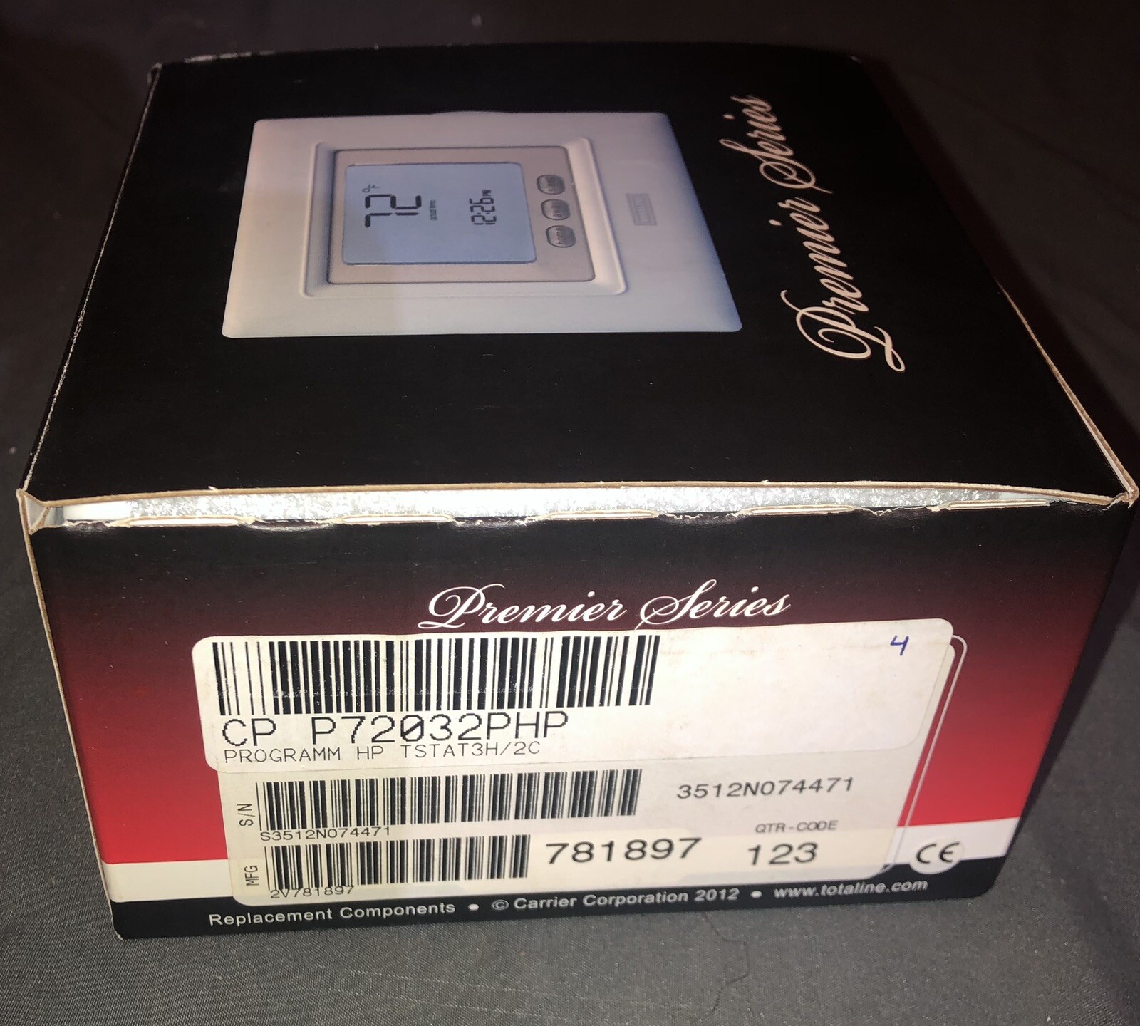 Totaline Digital Programmable Thermostat P720-32PHP  3H/2C