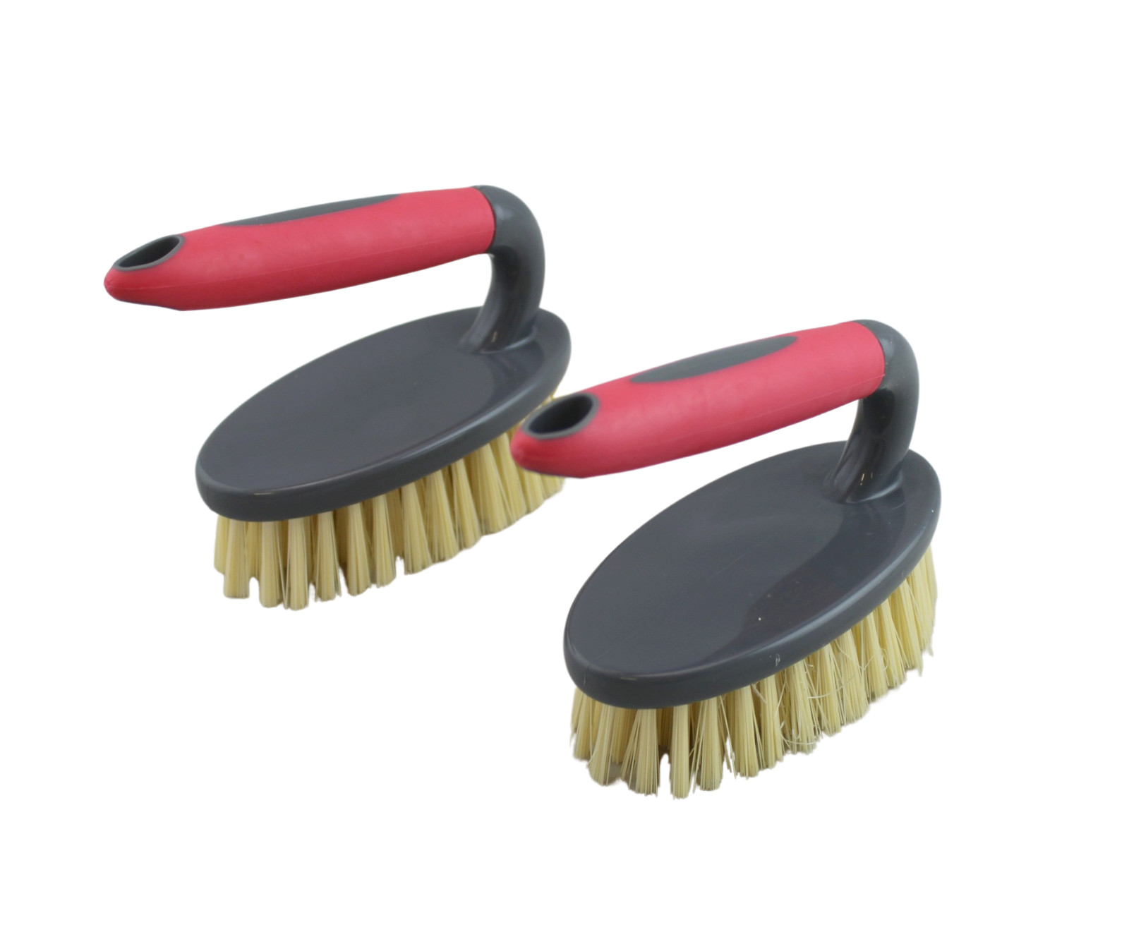 2 Pack Multi All Purpose Utility Kitchen Bathroom Cleaning Scrub Brush