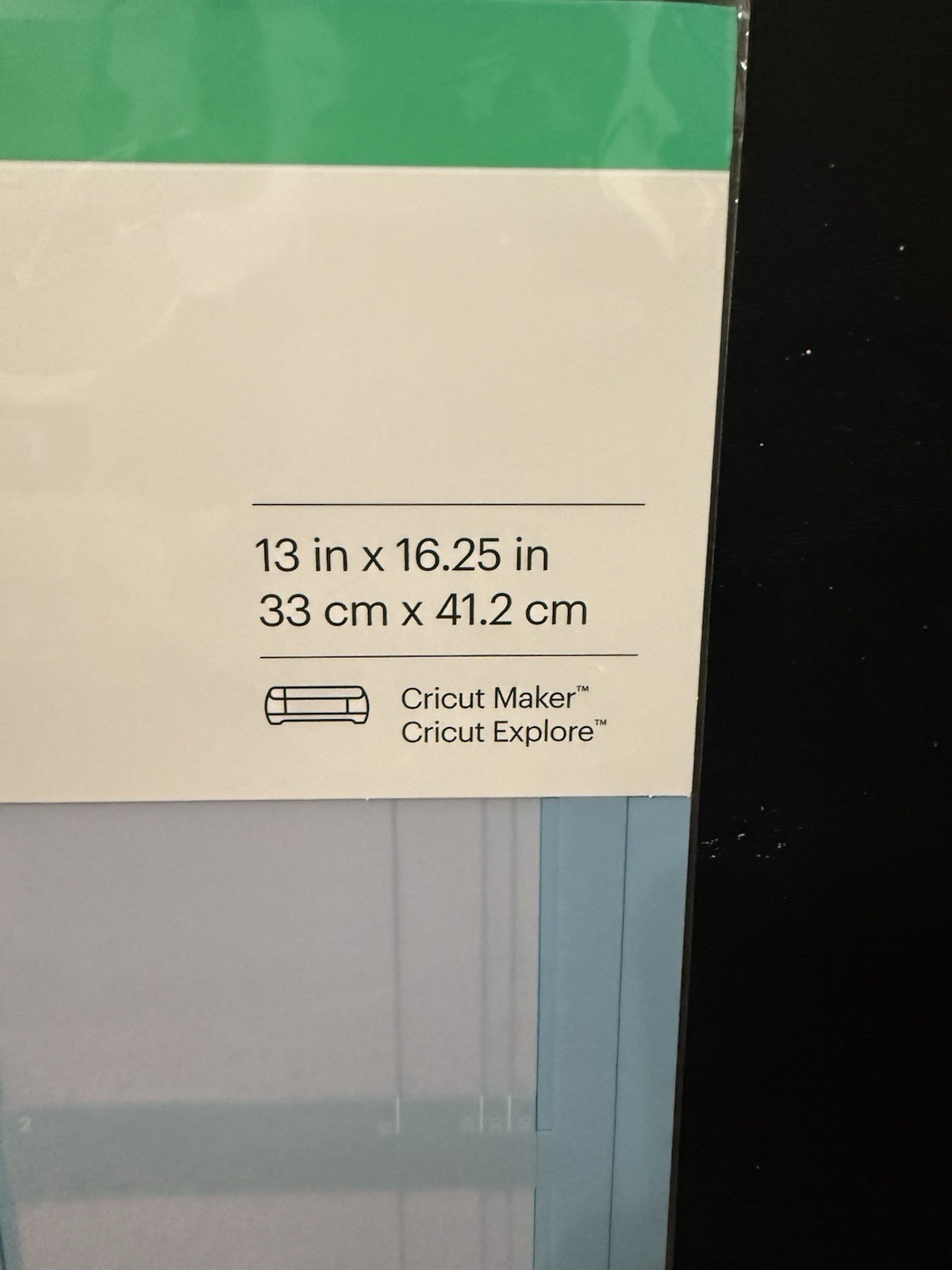 Cricut Card Mat 2x2 Maker Machine Mat - 13"x16.25" 2009488