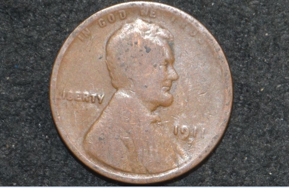 1911 D Lincoln Cent * NICE BROWN Bargain ** FREE SHIPPING