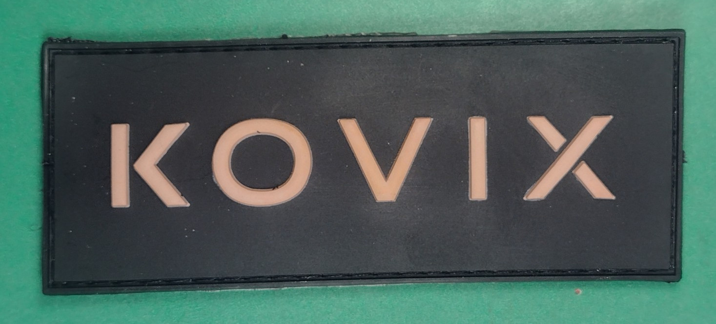 KOVIX Silencers Suppressor SHOT-SHOW 2026 Tactical Morale Patch PVC H&L 2A