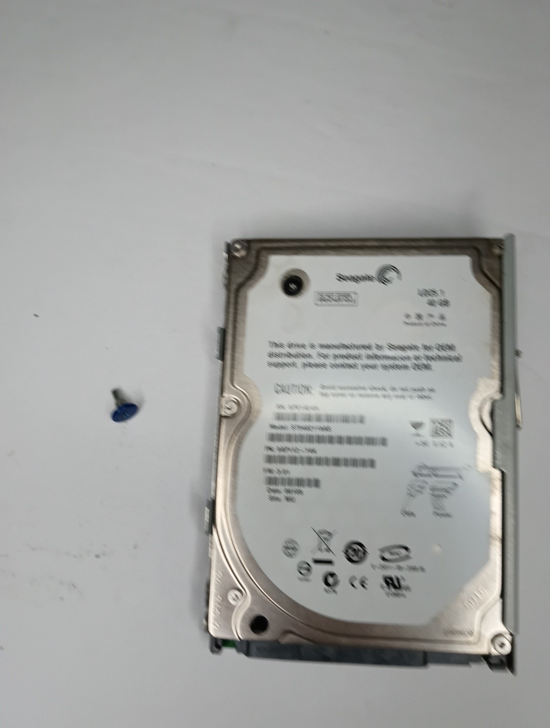 SONY PLAYSTATION 3 PS3 OFFICIAL 40GB CONSOLE SATA HARD DRIVE HDD CADDY Internal