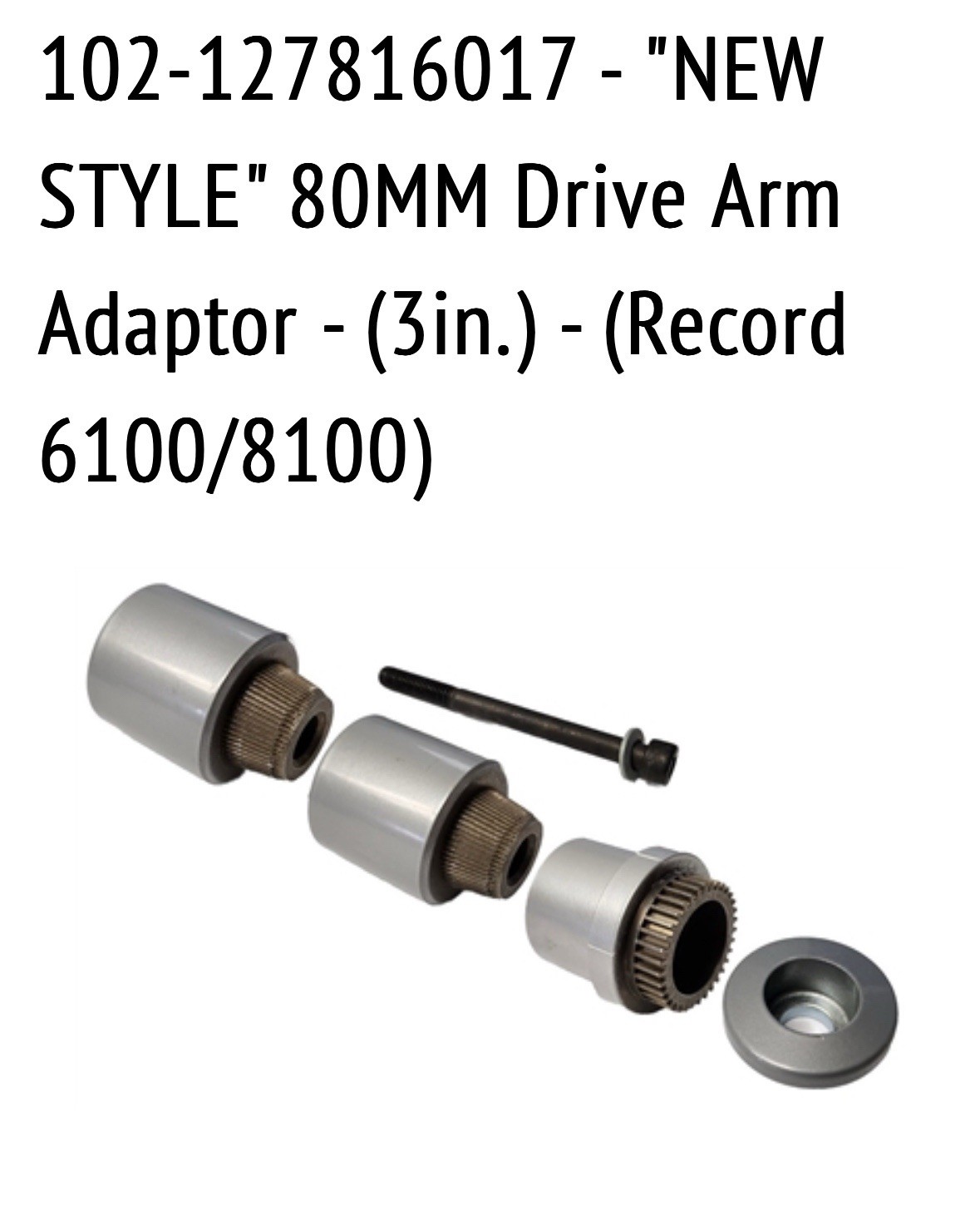 New Style 80mm, CL , Door Drive Arm Adaptor 102-127816017