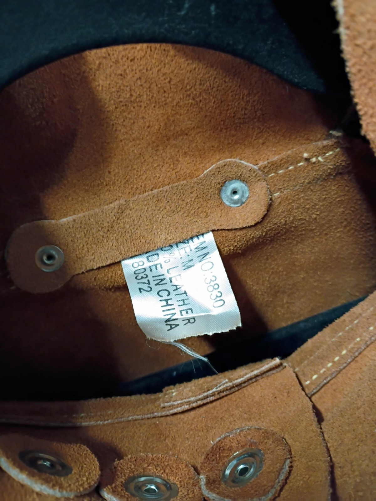 Leather Welding Jacket Size Medium