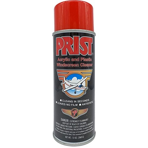 Set of 2 Prist Acrylic and Plastic Windscreen Cleaner