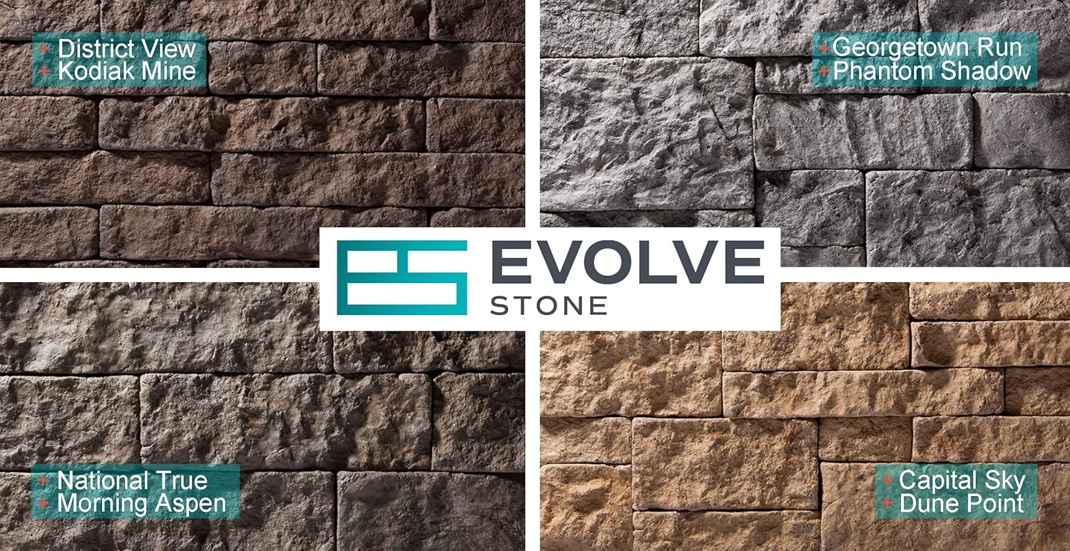 National True Non-Rated Flat Stone Veneer Phantom Shadow (14.25 sq. ft. per Box)