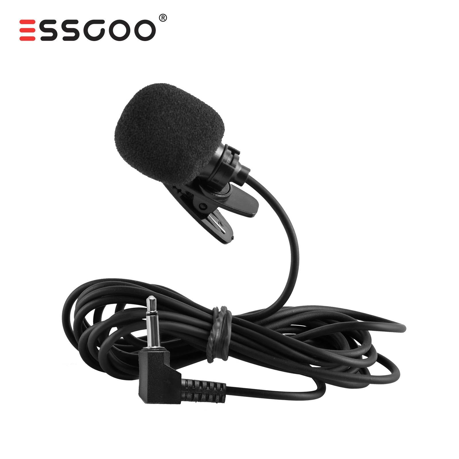 ESSGOO External Microphone Microphone Mic For PC DVD Navigation Car Radio 3.5MM