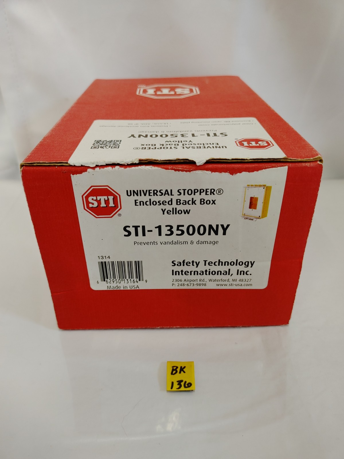 STI-13500NY Universal Stopper Surface