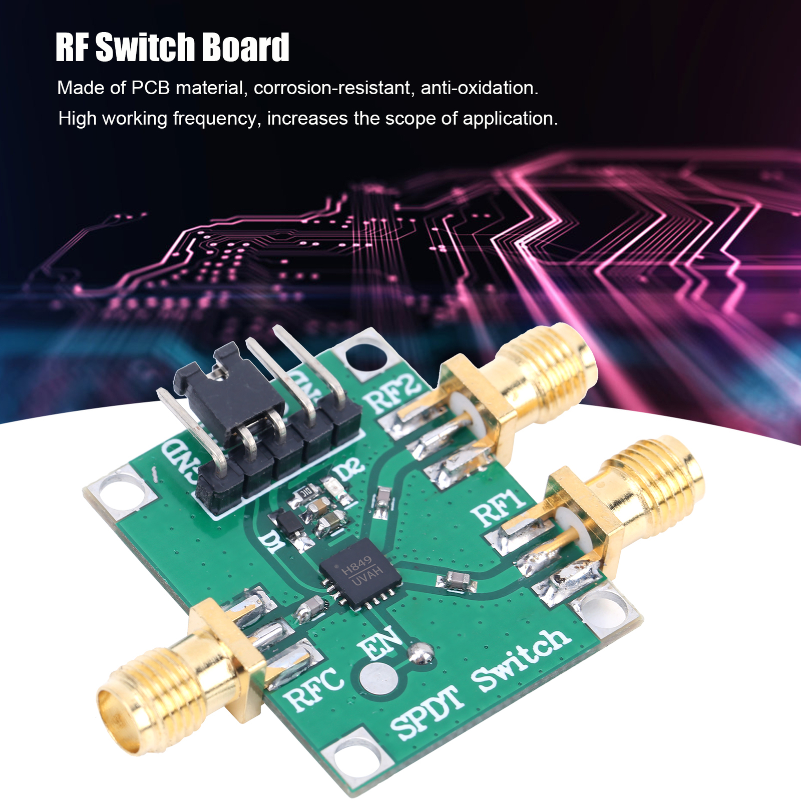 (HMC849)SPDT RF Module RF Switch Module RF Switch Module Replacement 50Ohms