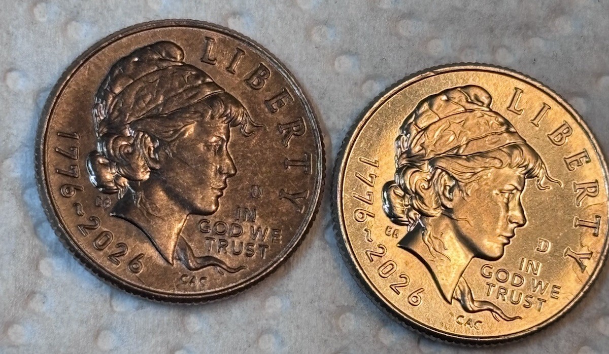 2026 D Emerging Liberty Dime Improper Annealed Error Nice Contrast!
