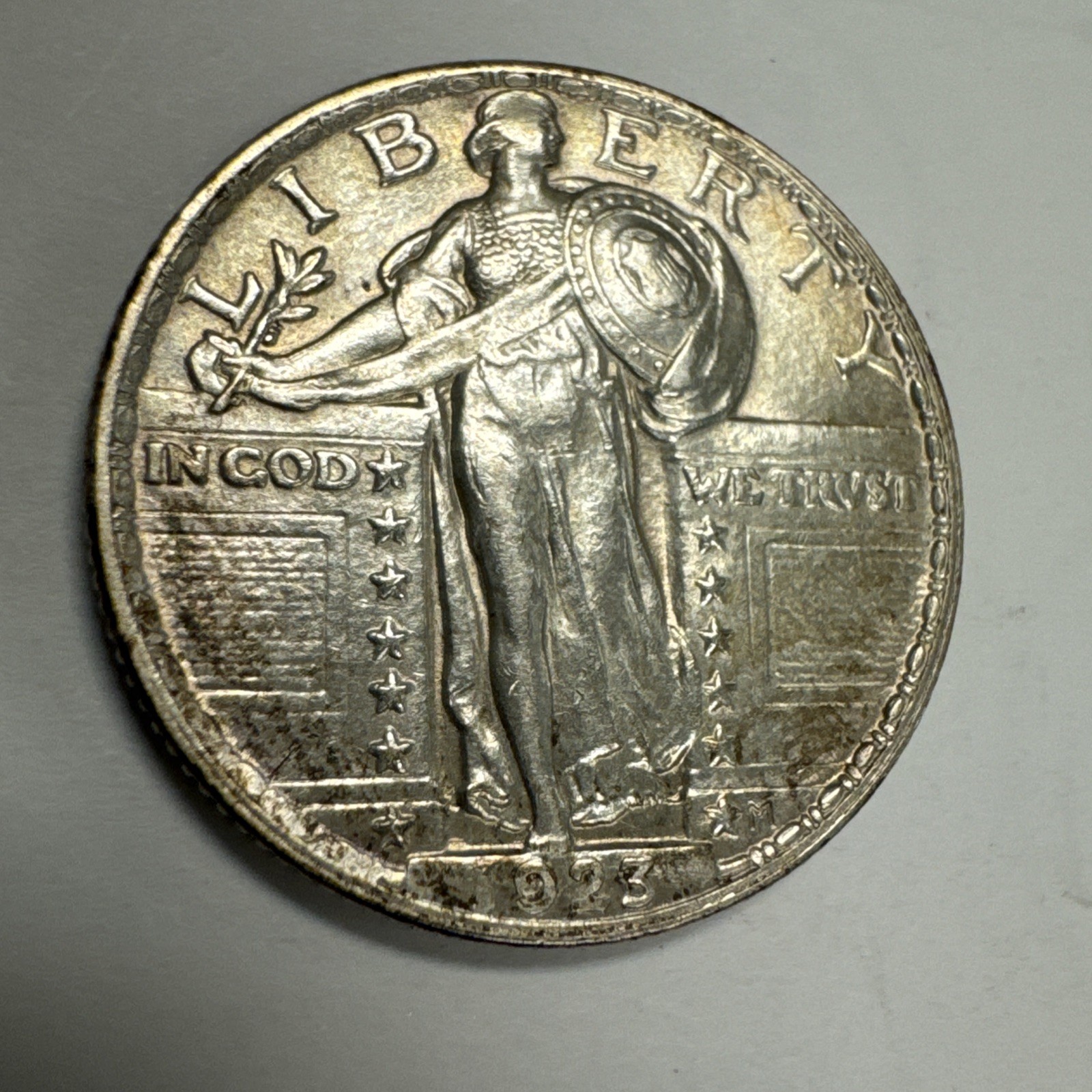 1923 Standing Liberty Quarter Choice AU