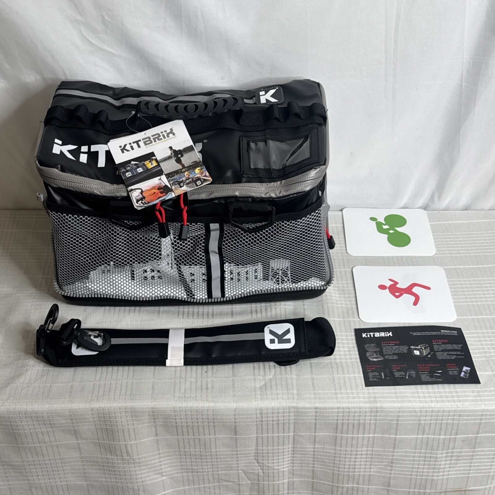 LIMITED EDITION KitBrix Escape From Alcatraz Triathlon Kit Bag 20L Duffel NEW