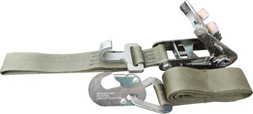 USA MADE 1.75" x 10'  Ratchet Straps 2000 LBS  - 4-Pack