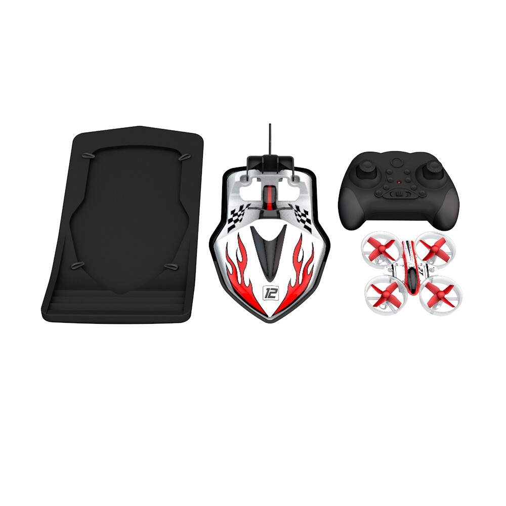 Eachine E015 3 in 1 Quadcopter Hovercraft Boat Altitude Hold Headless Mode Red