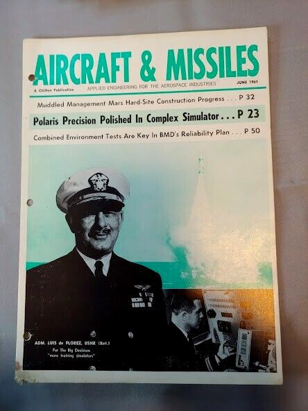 1961 Aircraft & Missiles Polaris Aerospace & Engineering 3 page circular