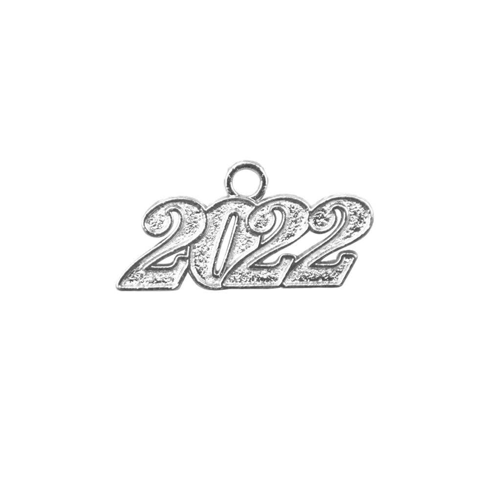 Endea Graduation Silver Tassel Date Charm Year 2022