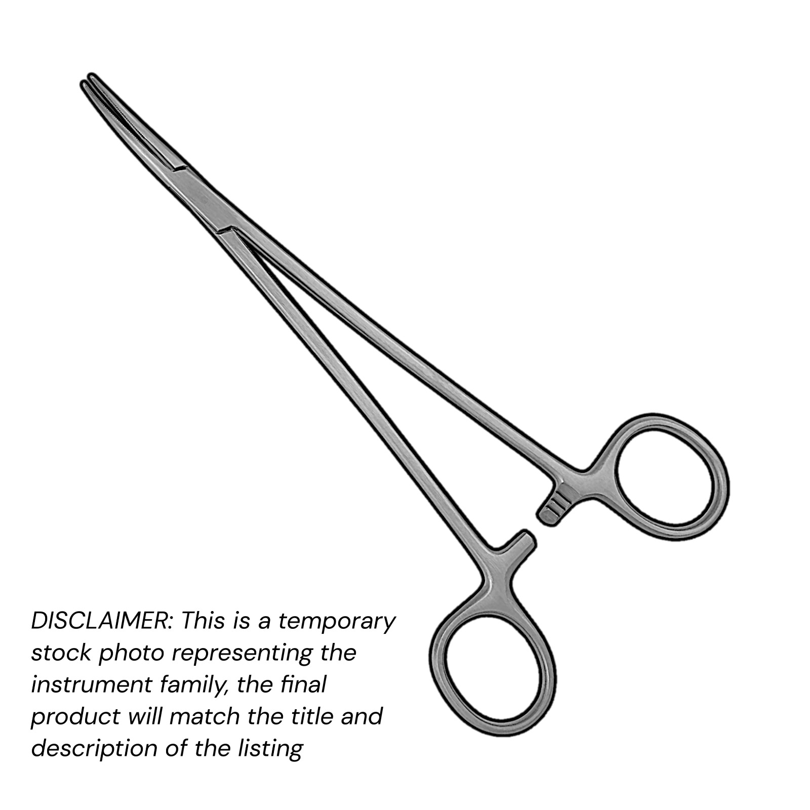 Jacobson Micro Mosquito Hemostat Forceps 7" Curved Extra Delicate Volaris