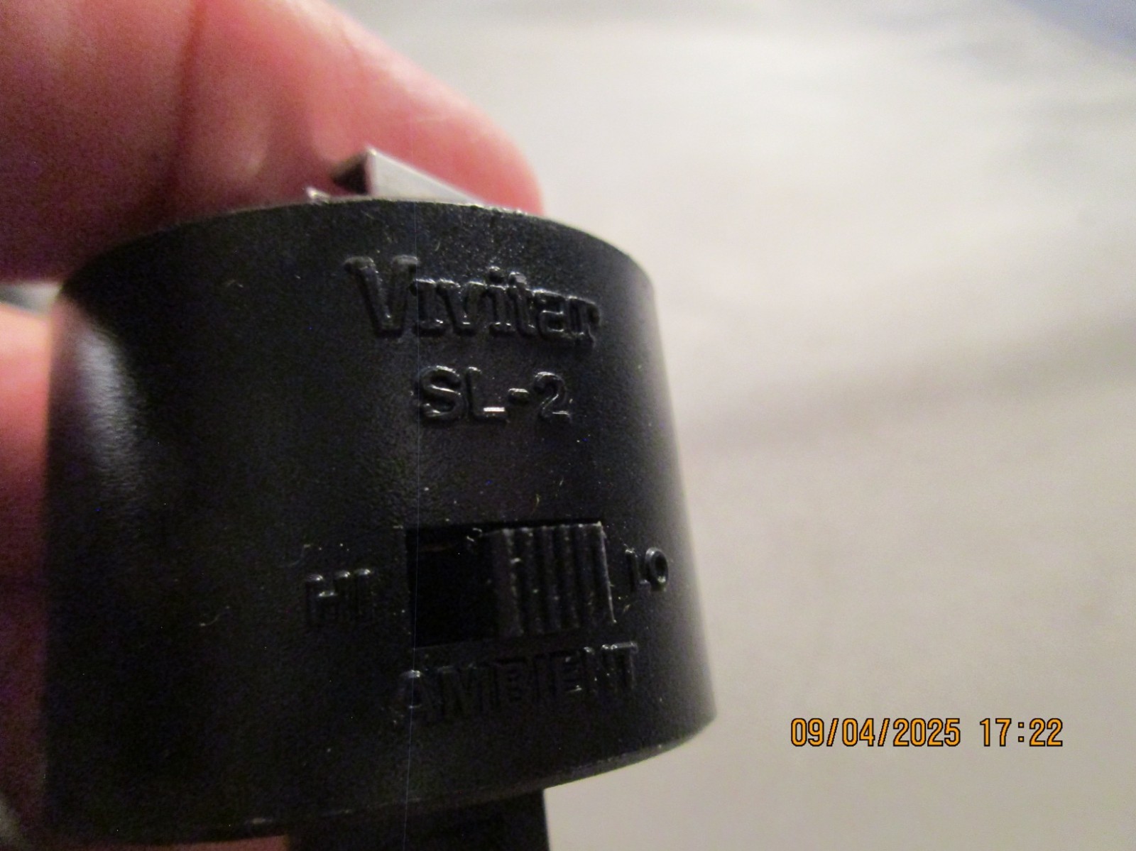 Vivitar SL-2 Remote Flash Trigger 0237019 used good condition