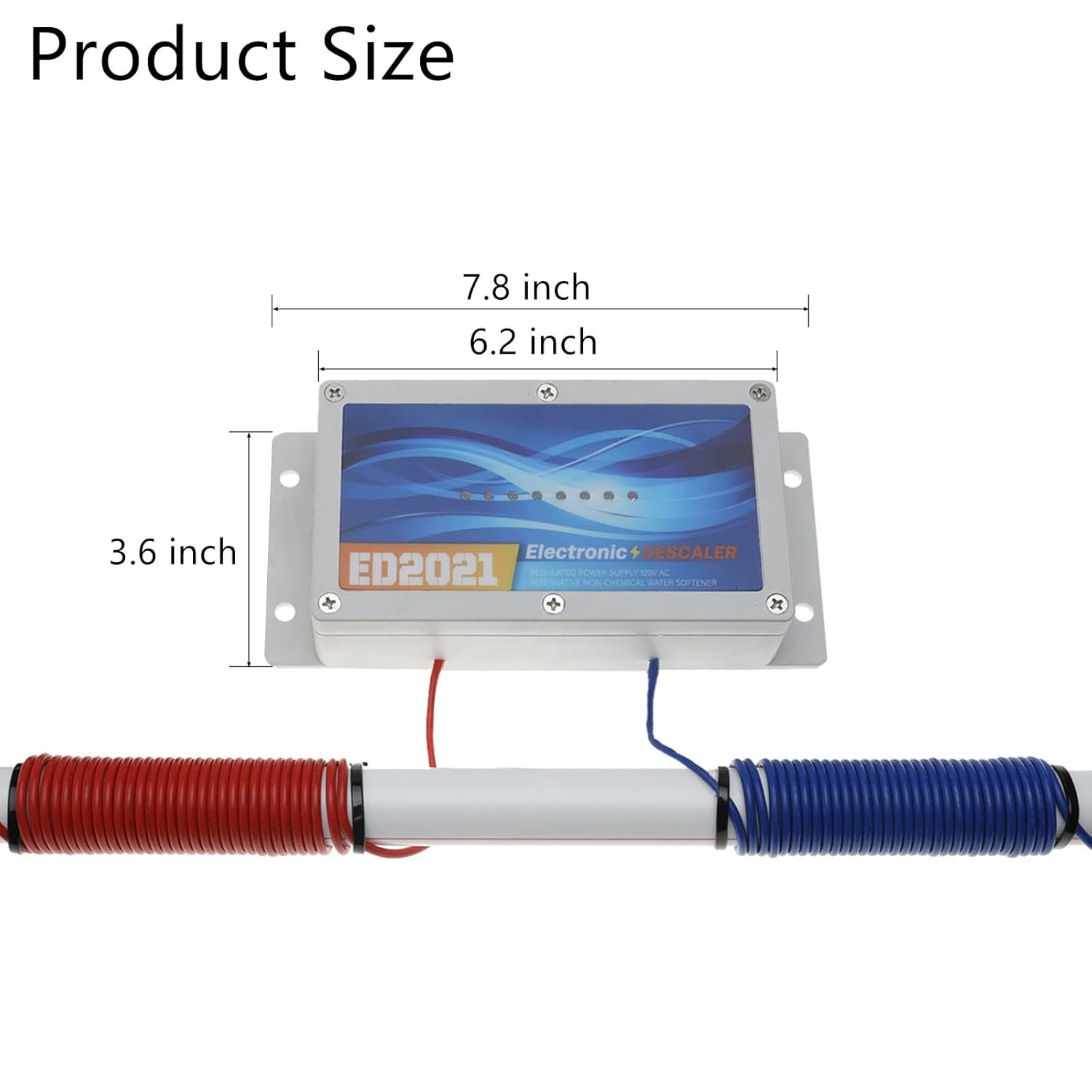 Electronic Water Descaler - Reduce Limescale & Rust