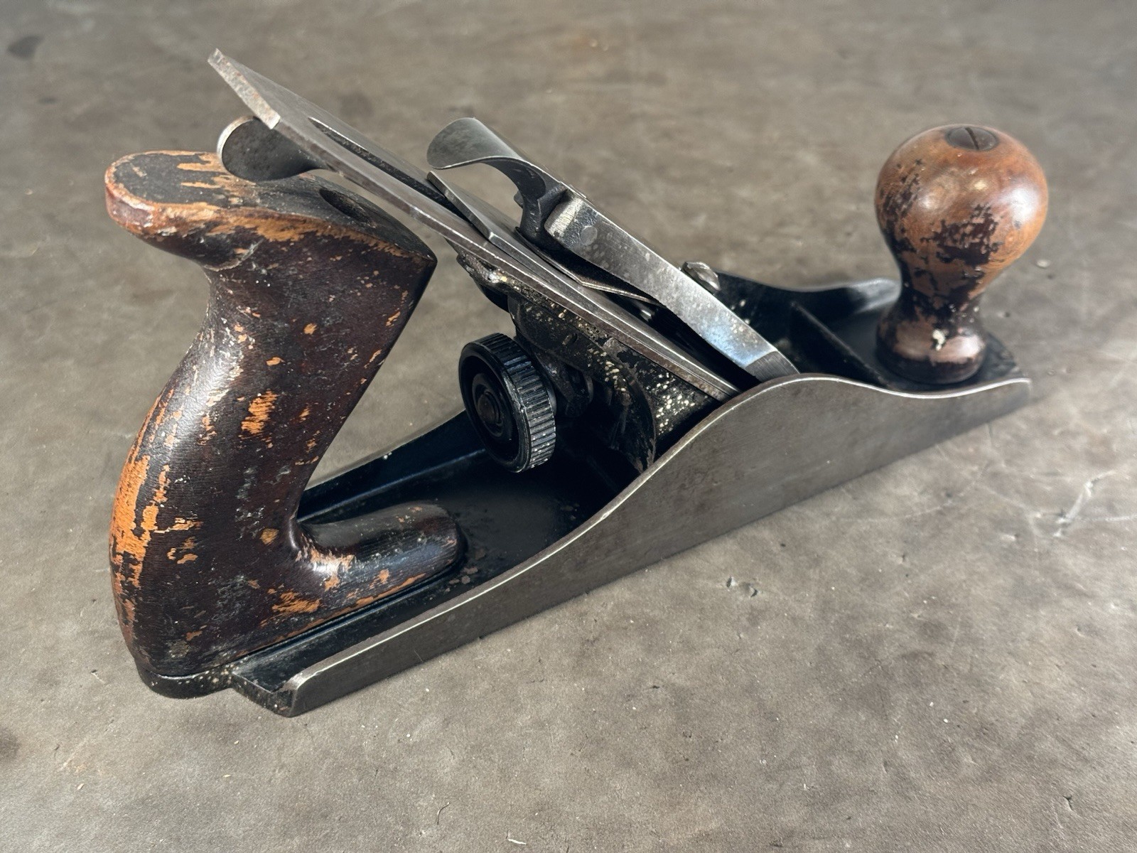 Wards Master Quality No 3 - 9 1/4" Bench Plane Wartime Stanley Made Sharp VTG