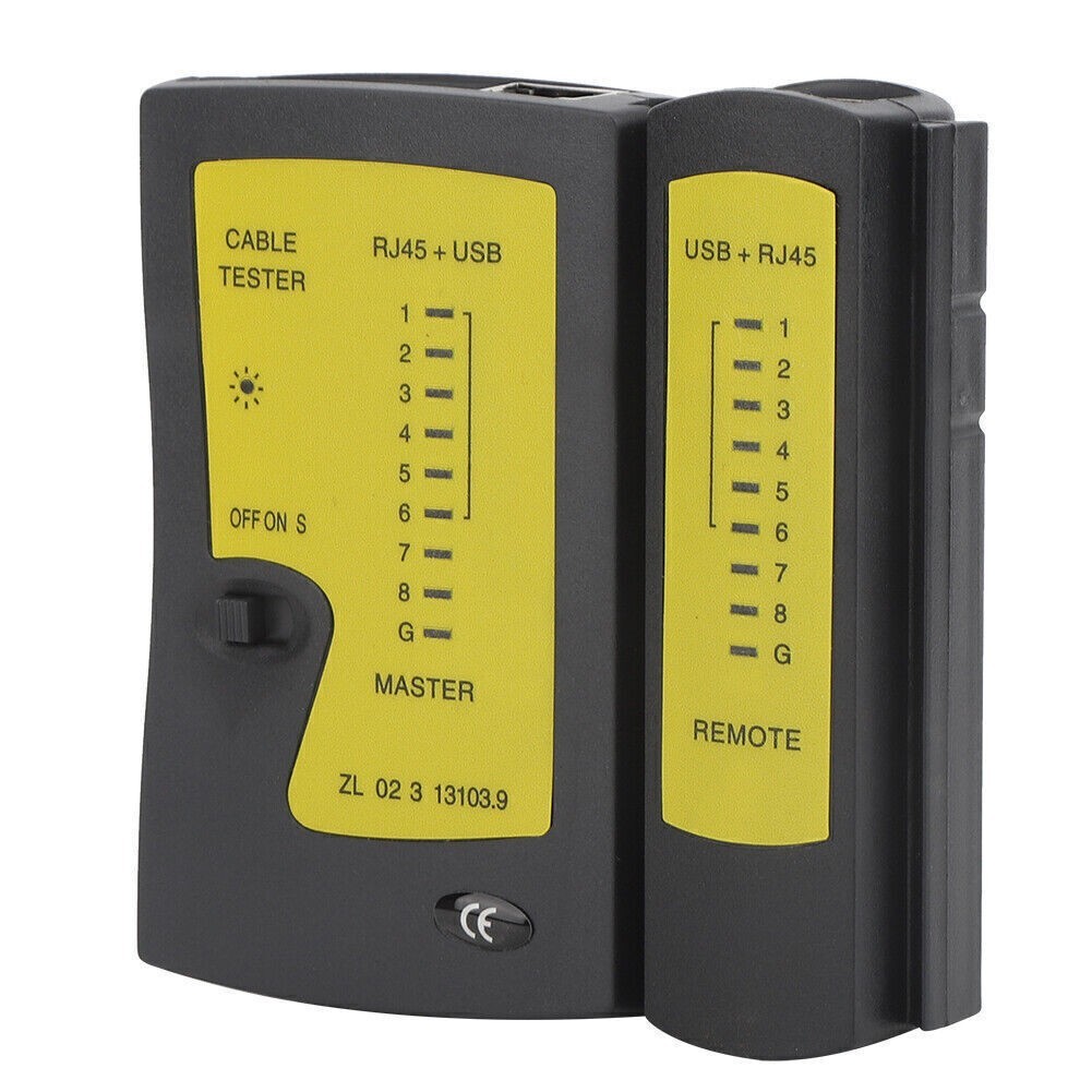 YG468U Professional RJ45+USB Cable Tester Fast Accurate Testing Network Phone