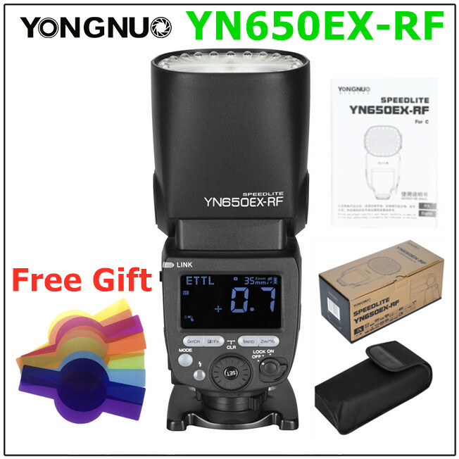 YONGNUO YN650EX-RF 2.4G Wireless TTL Manual Flash Light Speedlite For Canon 650D