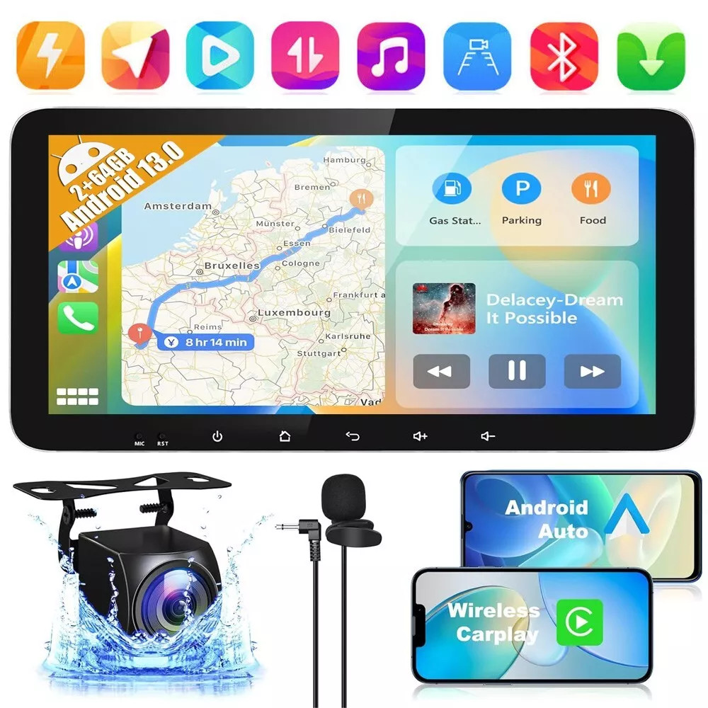 Android 15 2G+64G Carplay Stereo Radio GPS for Dodge Caliber 2009-2012