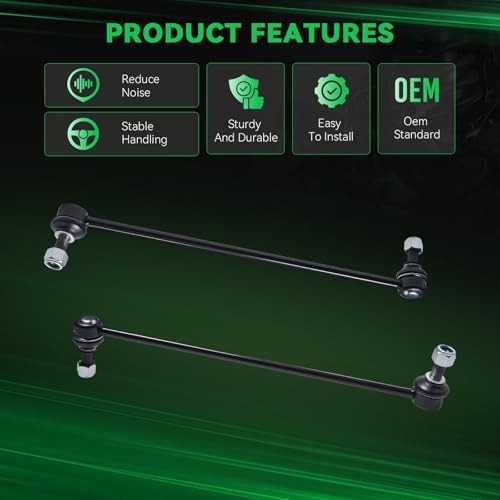 2Pcs K750097 Front Sway Bar Stabilizer Link Compatible With 2014 2PC_K750097