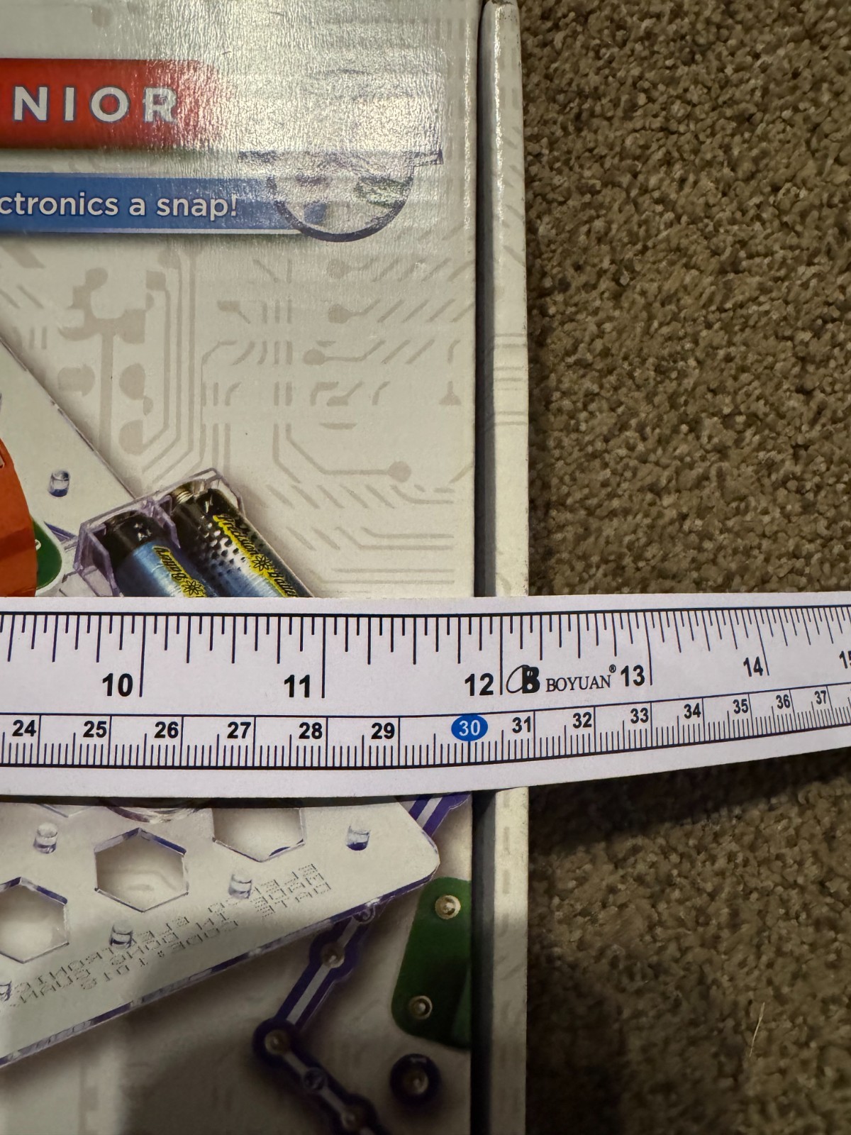 Snap Circuits Junior SC-100 Electronics Kit STEM Elenco Build 100 Projects Compl