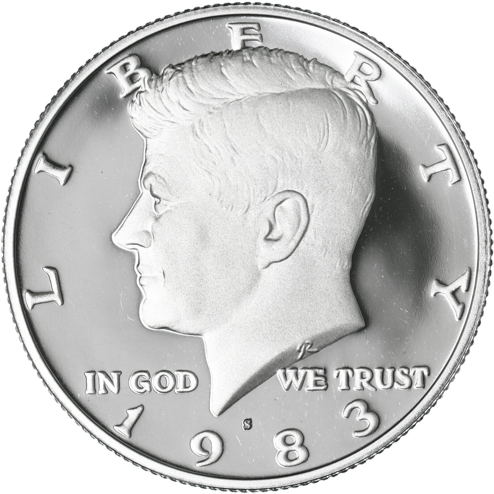 1983 S Kennedy Half Dollar Gem DCam Proof CN-Clad
