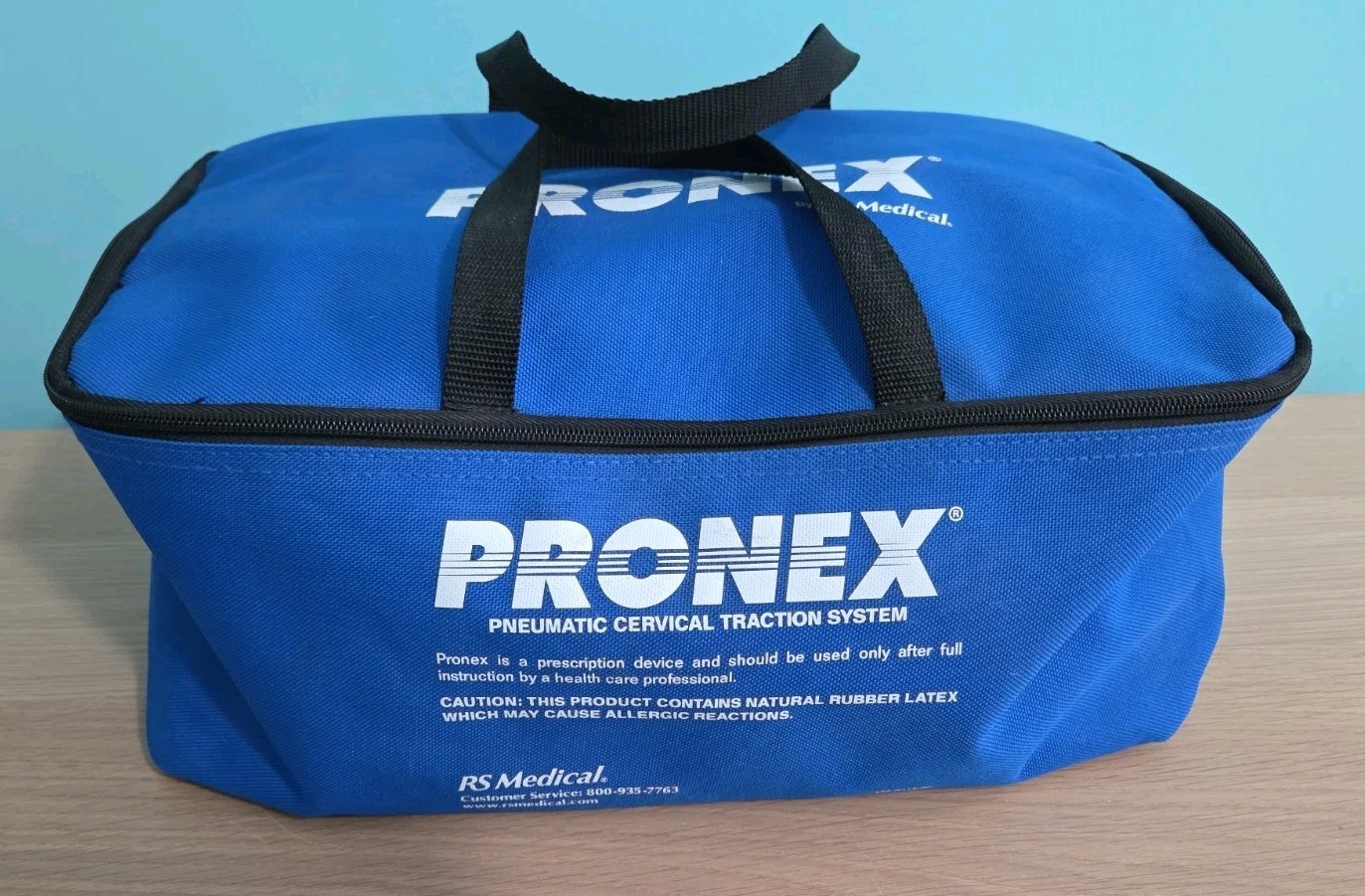 Pronex Pneumatic Cervical Traction System Device with Bag, Wedge, and Manual