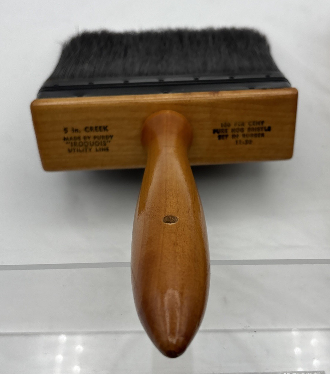 Vintage 1950's Purdy's "Iroquois" Utility Line 5" Hog Bristle Paint Brush NOS
