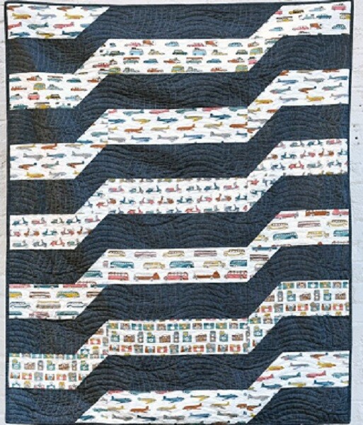 Transport Quilt Pattern- A Fat Quarter Quilt