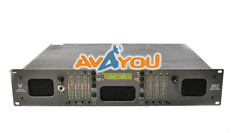 Wohler AMP2-S8-MDA SDI/3G/AES 8-Ch Multi-Format Audio Monitor AES Level Meter