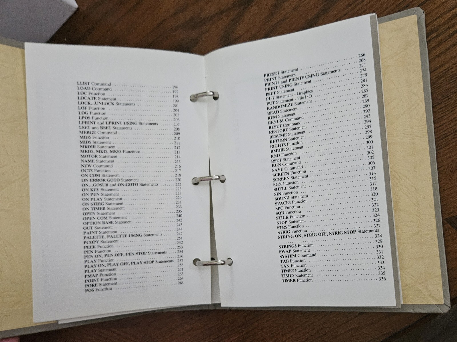 Hyundai Personal Computer Systems MS-DOS Version 3.2 Binder Book GW- Basic