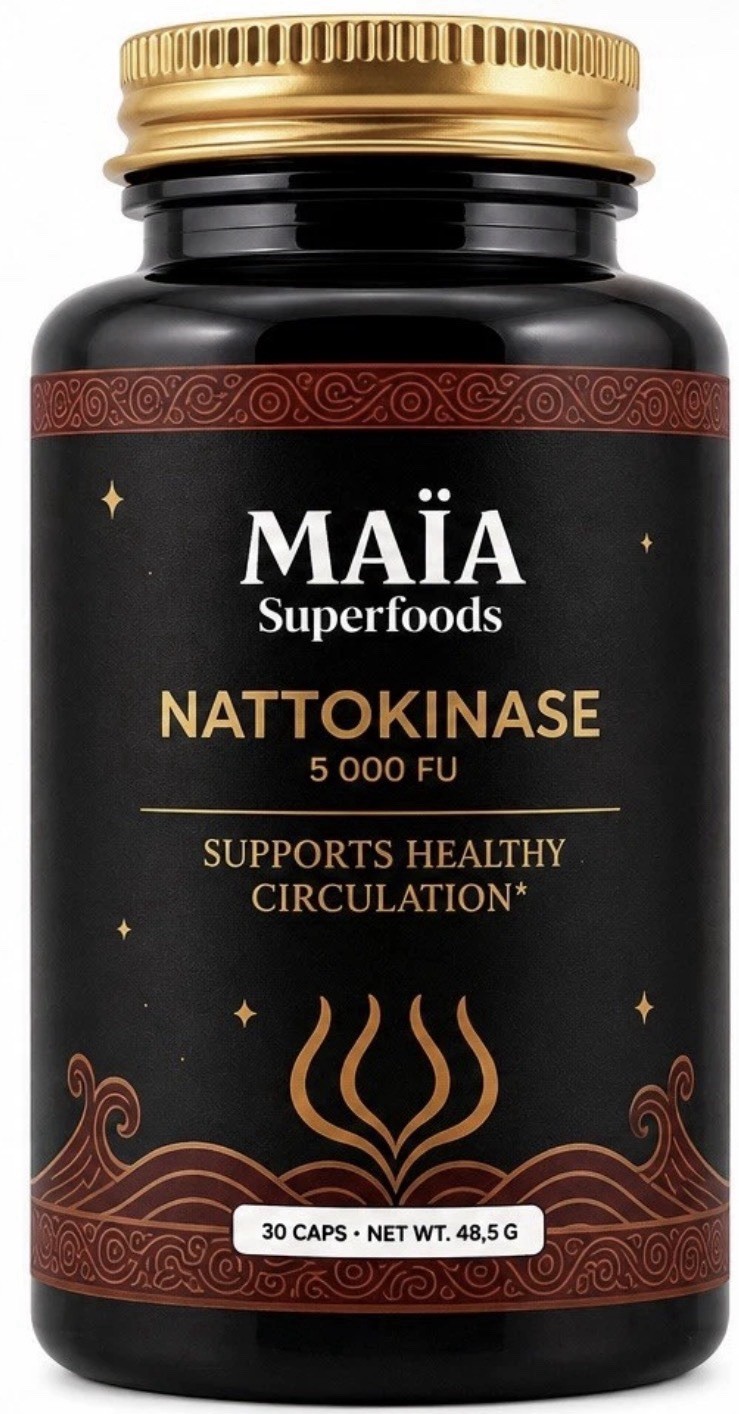 Maia Nattokinase Supplement With 5000 Fu Of Nattokinase, Support Healthy Circula