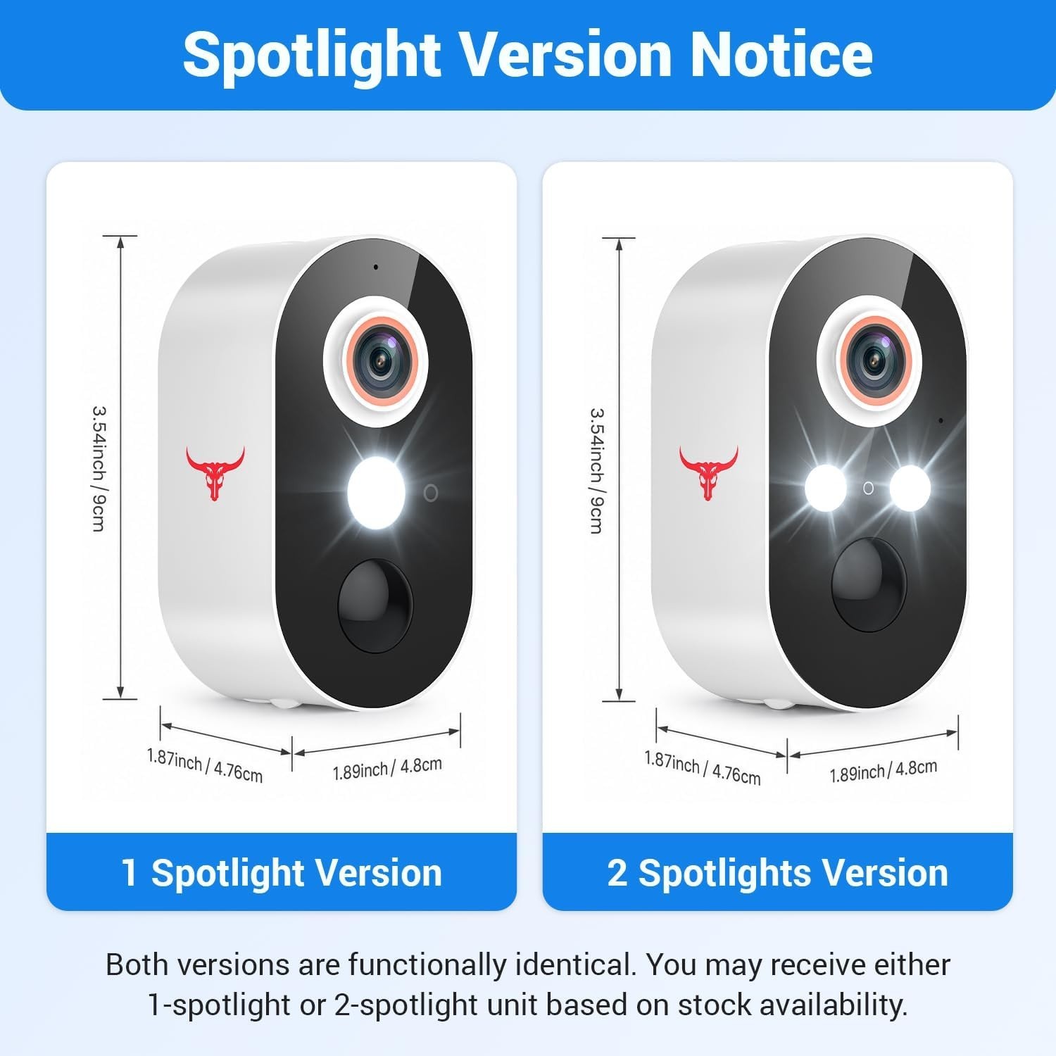 1080p Wireless Security Camera with AI Human Detection, Night Vision, 2-Way Talk
