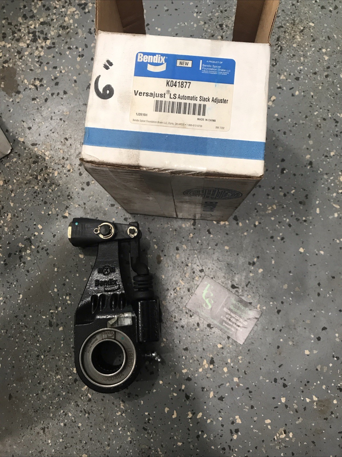 28 Spline 6" Automatic slack adjuster for Bendix type 065176, K041877,137.2830
