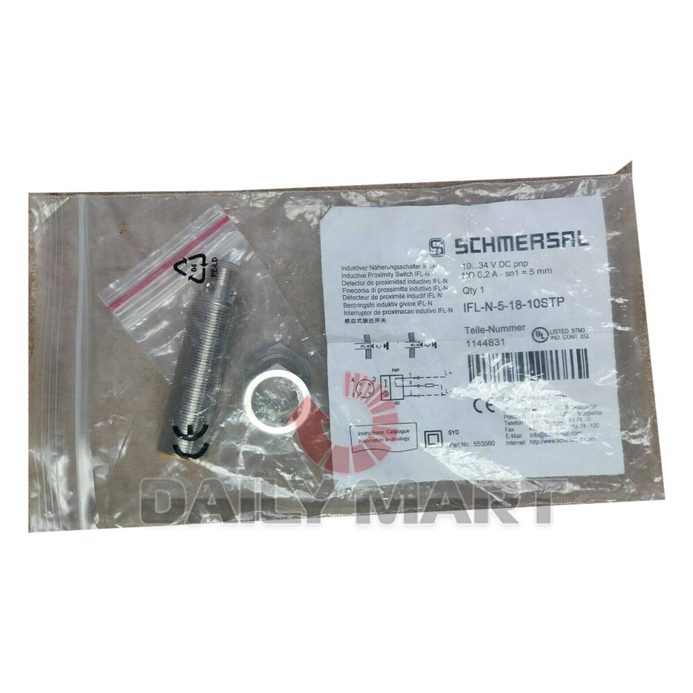 New In Box SCHMERSAL IFL 5-18-10STP Proximity Switch