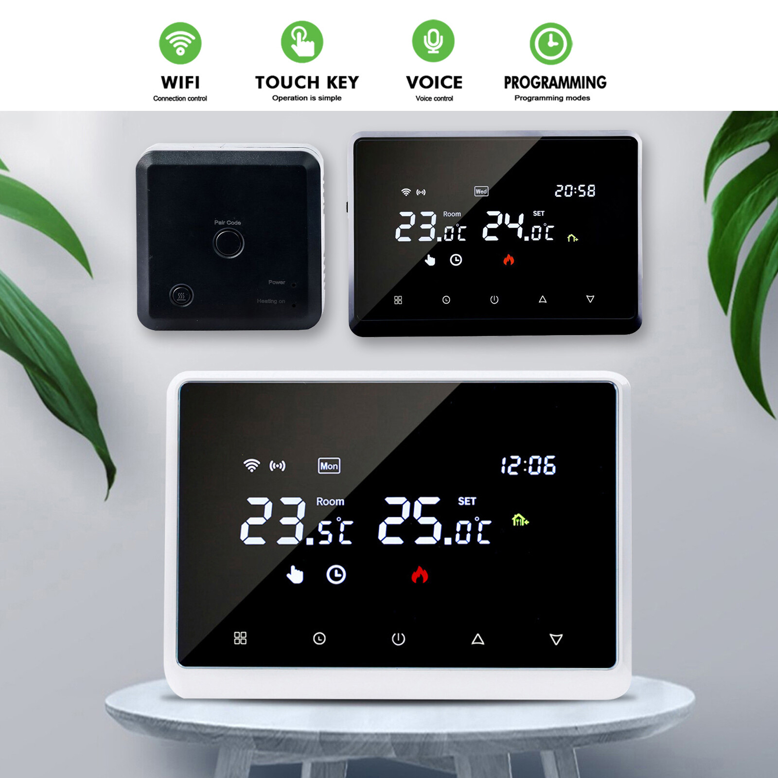 Tuya Temperature Controller Wifi for Gas Boiler Water Heating Smart Thermostat