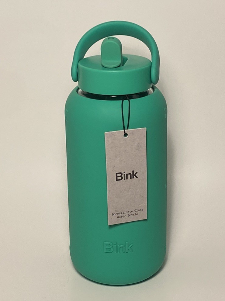 Bink 27oz Day Water Bottle Flip Cap Emerald