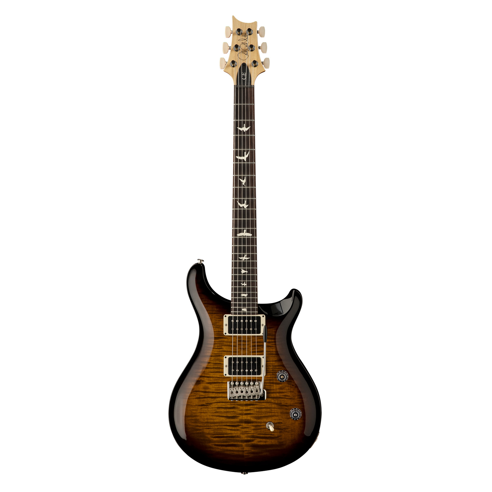PRS CE 24 Electric Guitar - Black Amber - Open Box