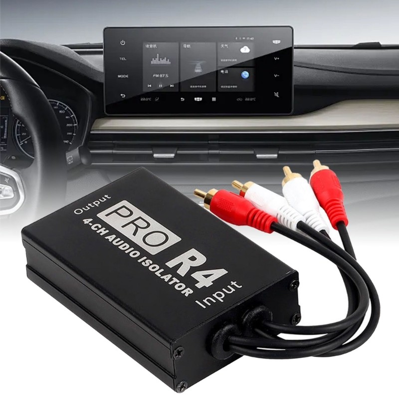 High Clear Ground Isolators for Improved Sound Cleaner