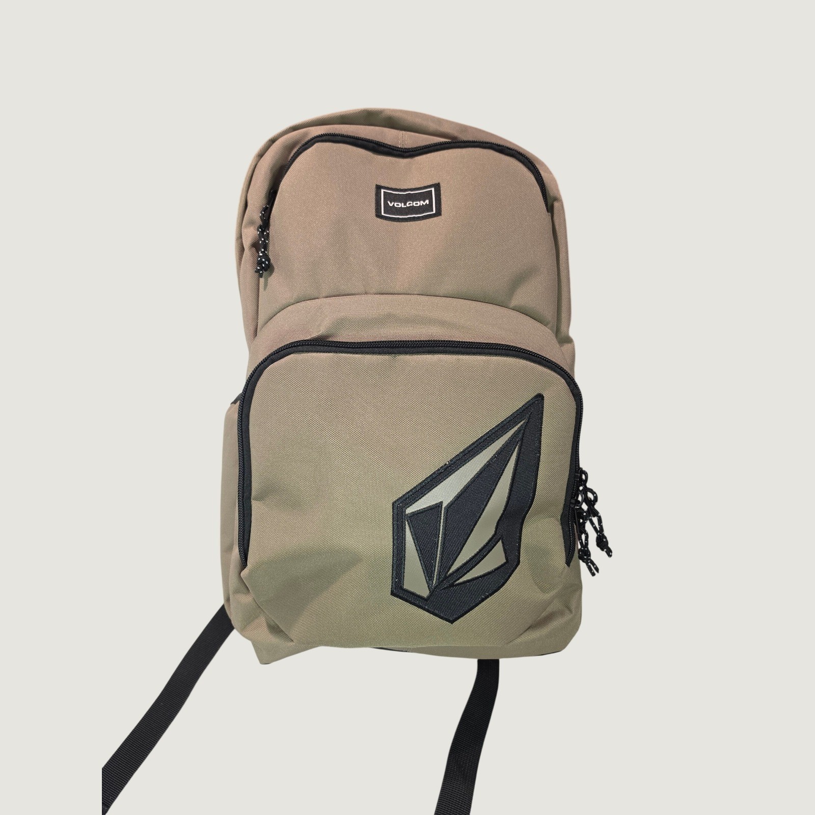 Volcom Variable Backpack Dark Khaki D6532512 Padded Laptop Sleeve New