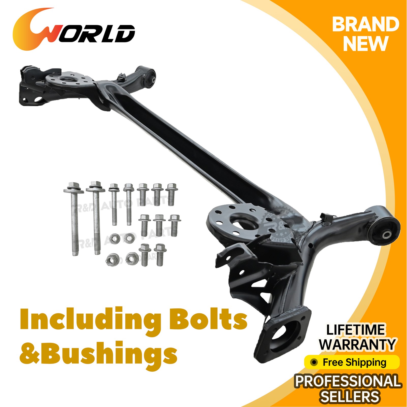 42110-52352 Rear Crossmember Frame Toyota PriusC 12-18 Yaris 05-16 Scion XD07-14