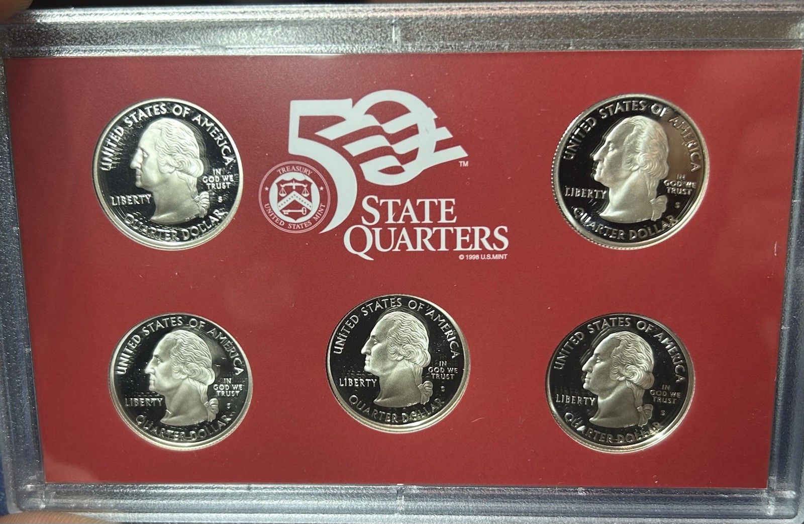 2007-S Silver Proof Set 14 Proof Coin set w/ COA - U.S. Mint