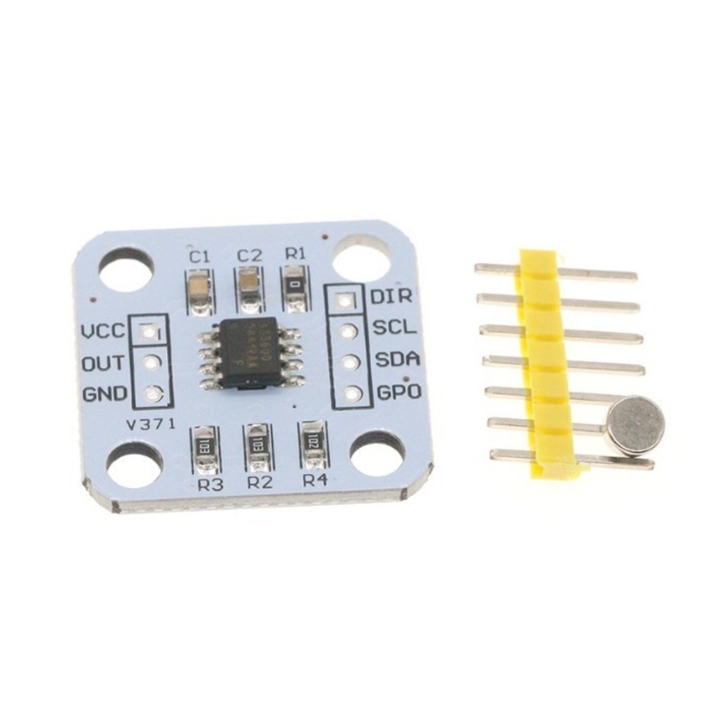 8pcs AS5600 Magnetic Encoders with I2C Interface for Motor Controllers